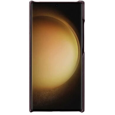 Кожаный чехол MELKCO Leather Case для Samsung Galaxy S24 Ultra (S928) - Dark Purple