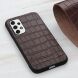 Кожаный чехол UniCase Croco Skin для Samsung Galaxy A53 (A536) - Brown. Фото 2 из 3