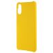 Пластиковый чехол Deexe Hard Shell для Samsung Galaxy A02 (A022) - Yellow. Фото 2 из 7