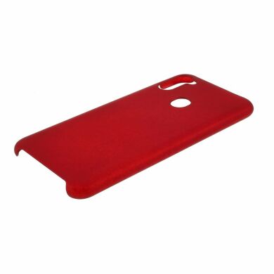 Пластиковый чехол Deexe Hard Shell для Samsung Galaxy A11 (A115) - Red