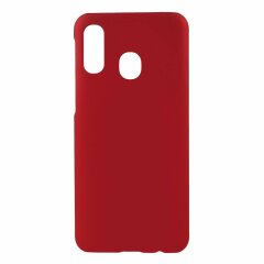 Пластиковый чехол Deexe Hard Shell для Samsung Galaxy A40 (А405) - Red