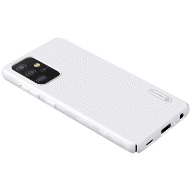 Пластиковый чехол NILLKIN Frosted Shield для Samsung Galaxy A52 (A525) / A52s (A528) - White