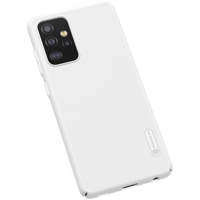 Пластиковый чехол NILLKIN Frosted Shield для Samsung Galaxy A52 (A525) / A52s (A528) - White