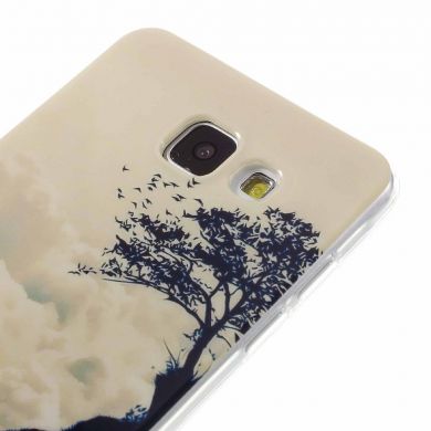 Силиконовая накладка Deexe Life Style для Samsung Galaxy A5 2016 (A510) - Mountains and Lovers