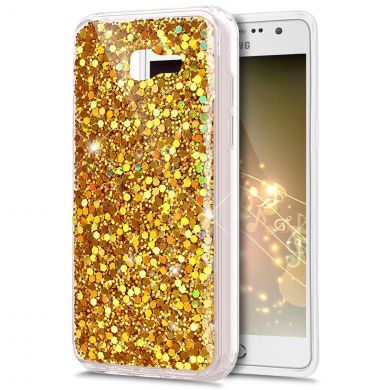 Силиконовый (TPU) чехол UniCase Glitter для Samsung Galaxy A5 2017 (A520) - Gold