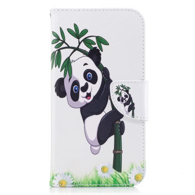 Чехол-книжка UniCase Color Wallet для Samsung Galaxy J7 2017 (J730) - Panda Pattern