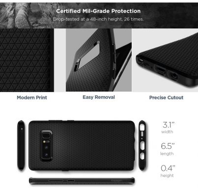 Защитная накладка Spigen SGP Liquid Air для Samsung Galaxy Note 8 (N950)