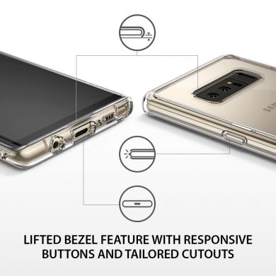 Защитный чехол RINGKE Fusion для Samsung Galaxy Note 8 (N950) - Black