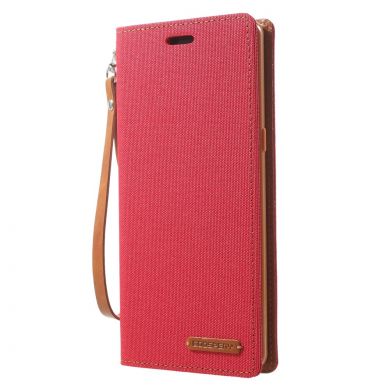 Чехол-книжка MERCURY Canvas Wallet для Samsung Galaxy Note 8 (N950) - Red