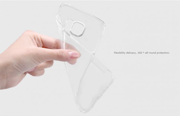 Силиконовая накладка NILLKIN Nature TPU для Samsung Galaxy S7 Edge (G935) - Transparent