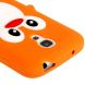 Силиконовая накладка Deexe Penguin Series для Samsung Galaxy S4 mini (i9190) - Orange. Фото 5 из 7