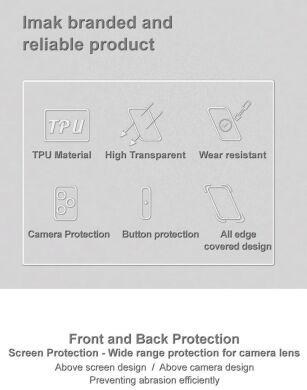 Силиконовый чехол IMAK UX-5 Series для Samsung Galaxy S24 (S921) - Transparent