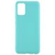 Силиконовый (TPU) чехол Deexe Matte Case для Samsung Galaxy A02s (A025) - Blue. Фото 1 из 5