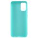 Силиконовый (TPU) чехол Deexe Matte Case для Samsung Galaxy A02s (A025) - Blue. Фото 2 из 5
