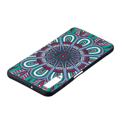 Силиконовый (TPU) чехол UniCase Color Style для Samsung Galaxy A7 2018 (A750) - Symmetric Pattern