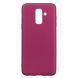 Силиконовый (TPU) чехол X-LEVEL Matte для Samsung Galaxy A6+ 2018 (A605) - Wine Red. Фото 1 из 6