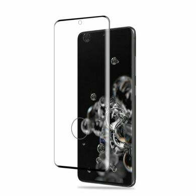 Защитное стекло AMORUS Full Glue Tempered Glass для Samsung Galaxy S20 Ultra (G988) - Black