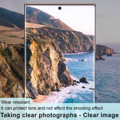 Защитное стекло на камеру IMAK Black Glass Lens для Samsung Galaxy S22 Ultra - Black