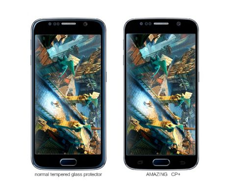Защитное стекло NILLKIN Amazing CP+ для Samsung Galaxy S6 (G920) + пленка - Gold