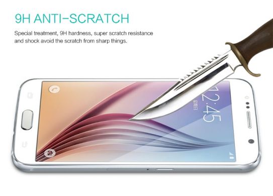 Защитное стекло NILLKIN Amazing CP+ для Samsung Galaxy S6 (G920) + пленка - White