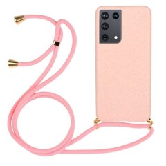 Захисний чохол Deexe Astra Case для Samsung Galaxy S21 Ultra (G998) - Pink
