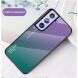 Защитный чехол Deexe Gradient Color для Samsung Galaxy S21 - Purple / Green. Фото 2 из 7