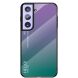 Защитный чехол Deexe Gradient Color для Samsung Galaxy S21 - Purple / Green. Фото 1 из 7