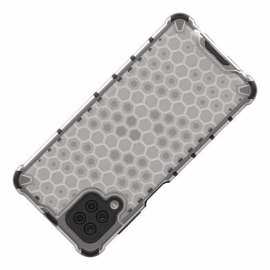 Защитный чехол Deexe Honeycomb Series для Samsung Galaxy A12 (A125) / A12 Nacho (A127) - Grey