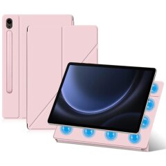 Защитный чехол Deexe Magnetic Case для Samsung Galaxy Tab S9 FE (X510) - Pink