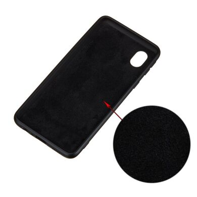 Защитный чехол Deexe Silicone Case для Samsung Galaxy A01 Core (A013) - Black