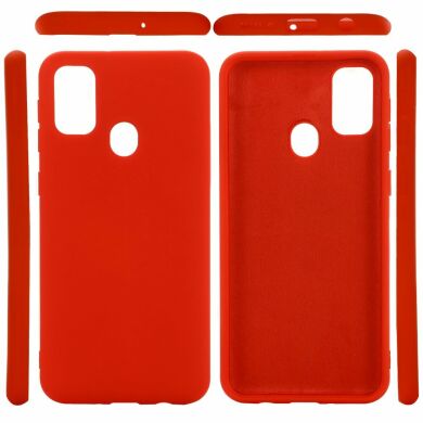 Защитный чехол Deexe Silicone Case для Samsung Galaxy M30s (M307) / Galaxy M21 (M215) - Red