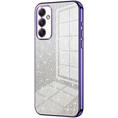 Защитный чехол Deexe Sparkles Cover для Samsung Galaxy A34 (A346) - Purple