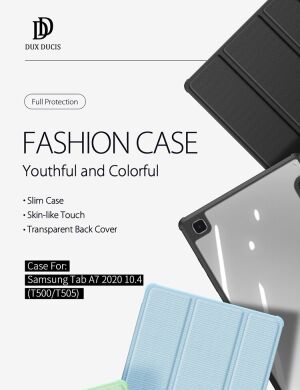 Защитный чехол DUX DUCIS TOBY Series для Samsung Galaxy Tab A7 10.4 (2020) - Baby Blue