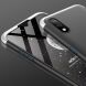 Защитный чехол GKK Double Dip Case для Samsung Galaxy A01 (A015) - Black / Silver. Фото 3 из 8