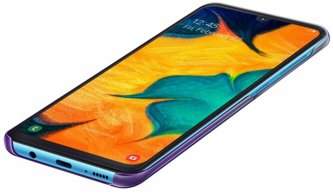 Защитный чехол Gradation Cover для Samsung Galaxy A30 (A305) EF-AA305CVEGRU - Violet