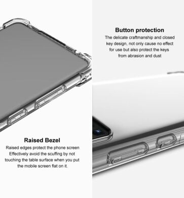 Защитный чехол IMAK Airbag MAX Case для Samsung Galaxy S22 Plus (S906) - Transparent