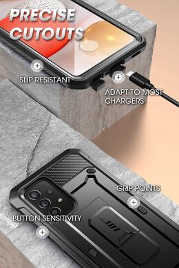 Защитный чехол Supcase Unicorn Beetle Pro Rugged Case для Samsung Galaxy A52 (A525) / A52s (A528) - Black