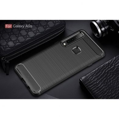 Защитный чехол UniCase Carbon для Samsung Galaxy A9 2018 (A920) - Black