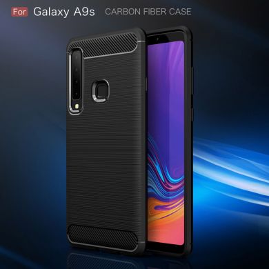 Захисний чохол UniCase Carbon для Samsung Galaxy A9 2018 (A920) - Red