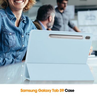 Защитный чехол UniCase Soft UltraSlim для Samsung Galaxy Tab S9 (X710/716) - Sky Blue