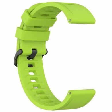 Ремешок UniCase Silicone Strap для часов с шириной крепления 20мм - Light Green