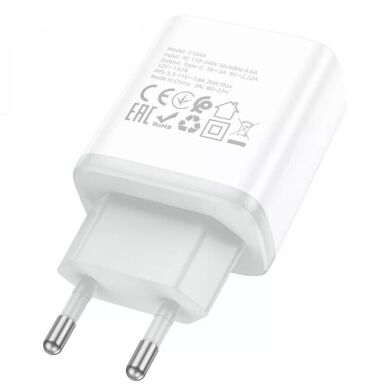 Сетевое зарядное устройство Hoco C104A (20W) - White