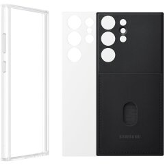 Защитный чехол Frame Case для Samsung Galaxy S23 Ultra (S918) EF-MS918CBEGRU - Black