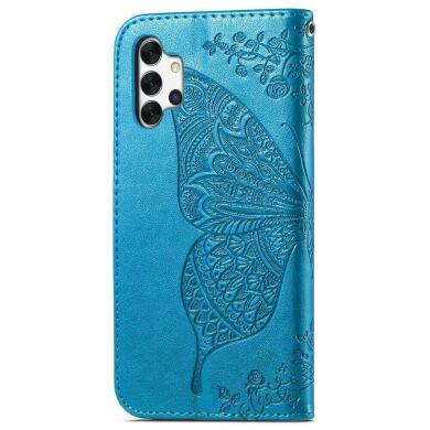 Чехол UniCase Butterfly Pattern для Samsung Galaxy A73 (A736) - Blue