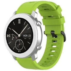 Ремінець UniCase Silicone Strap для годинників з шириною кріплення 20мм - Light Green