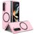 Пластиковый чехол Deexe Magnetic Shell для Samsung Galaxy Fold 5 - Pink