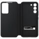 Чехол-книжка Smart Clear View Cover для Samsung Galaxy S22 (S901) EF-ZS901CBEGRU - Black. Фото 5 из 5