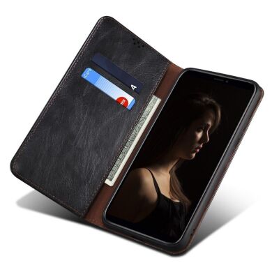 Защитный чехол UniCase Leather Wallet для Samsung Galaxy A23 (A235) - Black