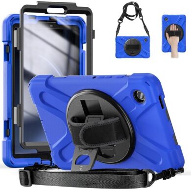 Защитный чехол Deexe Shockproof Case для Samsung Galaxy Tab A9 (X110/115) - Blue