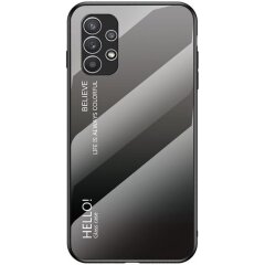 Защитный чехол Deexe Gradient Color для Samsung Galaxy A23 (A235) - Black / Grey